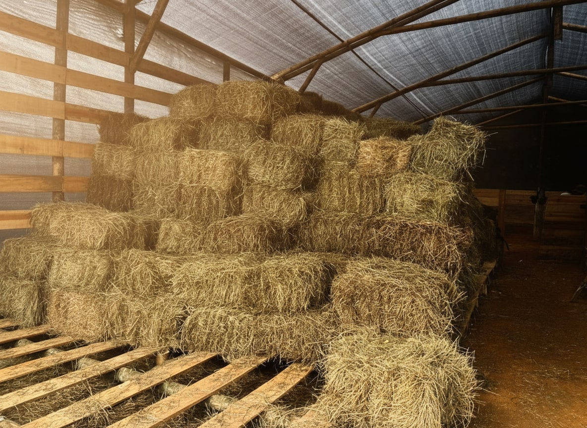 Pacas de heno Angleton para caballos